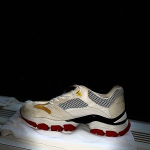 Moncler shoes with dust bags size 10 mens